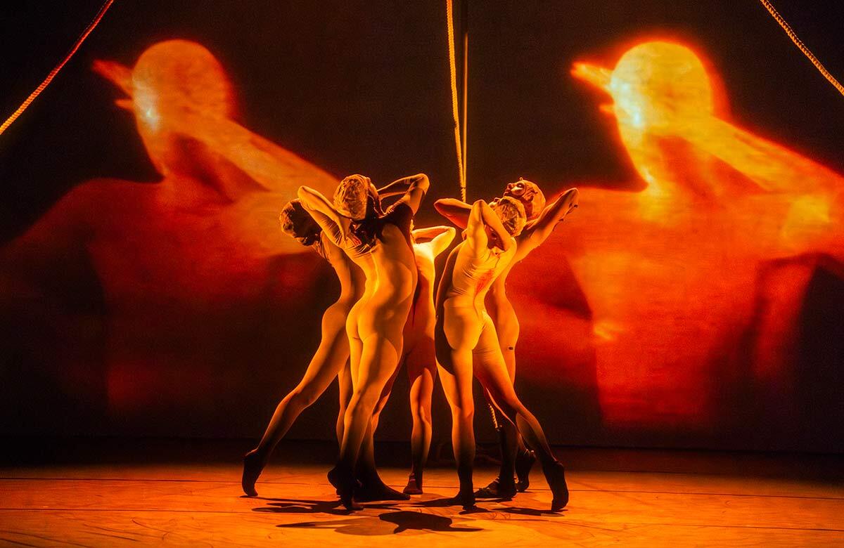 Alexander Whitley Dance Company: Mirror/The Rite of Spring at Sadler&rsquo;s Wells East, London. Photo: Tristram Kenton
