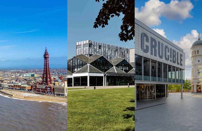 Blackpool, Inverness-Highland and Sheffield are among nine locations longlisted for UK City of Culture 2029. Photos: Shutterstock/Smart Banda