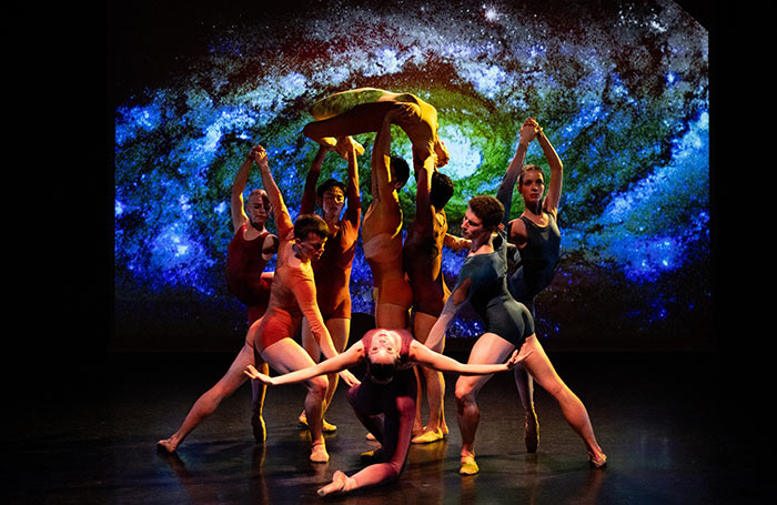 Orbital Motion, part of New English Ballet Theatre's Covent Garden Choreographic at the Royal Opera House. Photo: Alice Pennefather Orbital Motion, part of New English Ballet Theatre's Covent Garden Choreographic at the Royal Opera House. Photo: Alice Pennefather