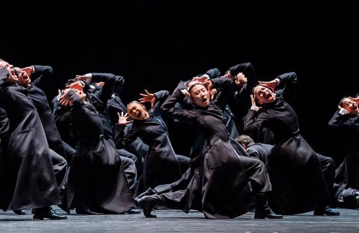 Crystal Pite&rsquo;s Body and Soul (Part 1) from English National Ballet: Body & Soul at Sadler&rsquo;s Wells, London. Photo: Tristram Kenton