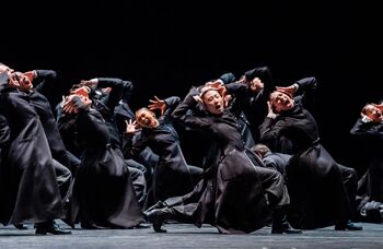 Crystal Pite&rsquo;s Body and Soul (Part 1) from English National Ballet: Body & Soul at Sadler&rsquo;s Wells, London. Photo: Tristram Kenton