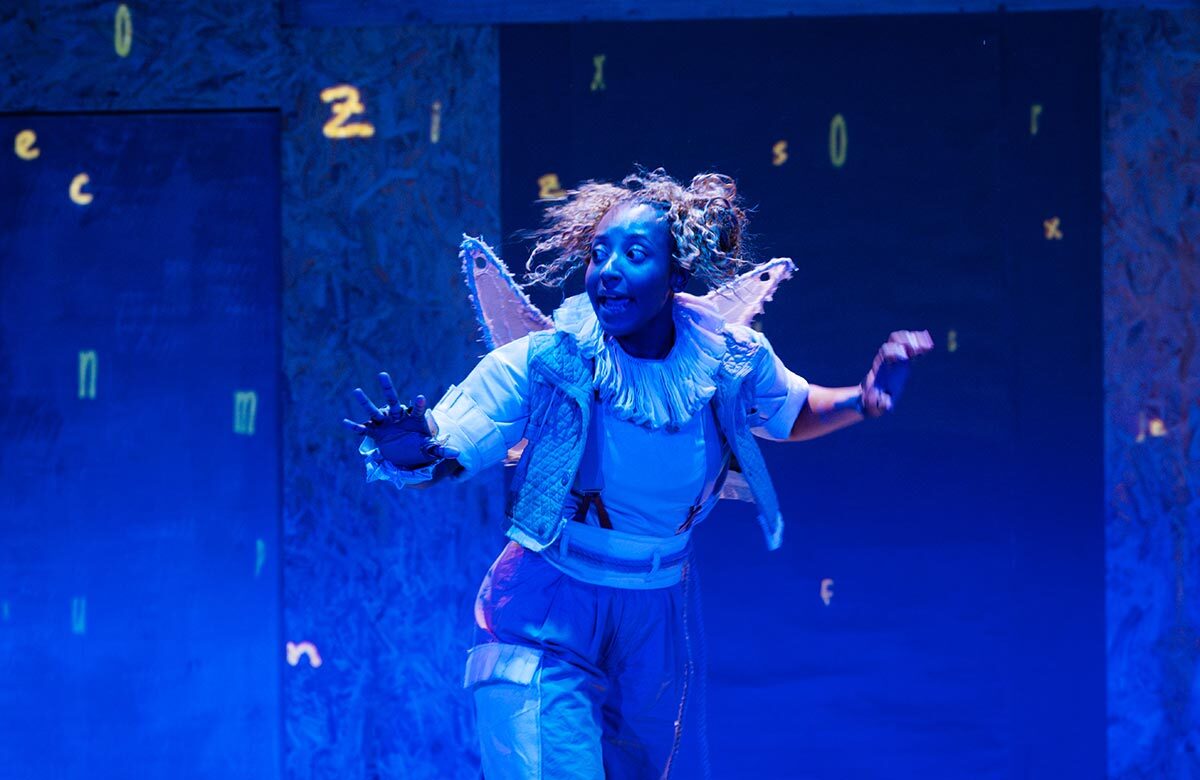 Jos&eacute;phine‑Fransilja Brookman in A Midsummer Night&rsquo;s Dream at the Unicorn Theatre, London. Photo: Helen Murray