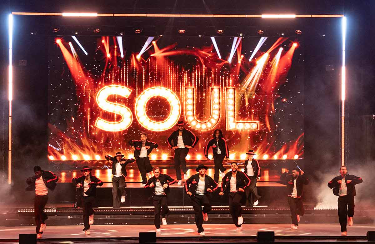 The company of Diversity: Soul at the London Palladium. Photo: David Munn