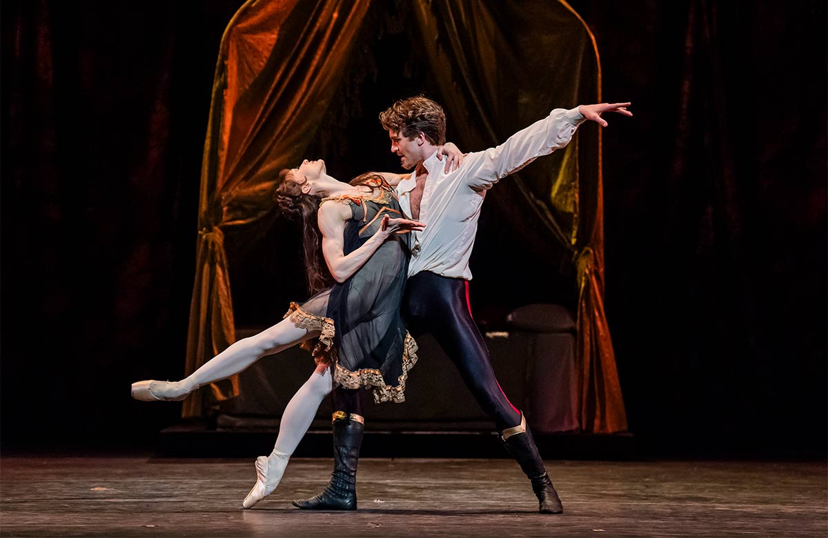 Melissa Hamilton and Matthew Ball in Mayerling at the Royal Opera House. Photo: Tristram Kenton 