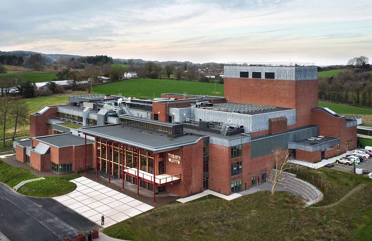 Theatr Clwyd's &pound;50m redevelopment had support from Arts Council of Wales, Flintshire County Council and the Welsh government. Photo: Philip Vile