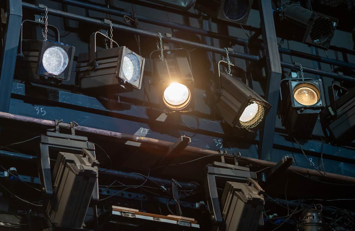 Theatre lighting c Shutterstock Theatre lighting c Shutterstock