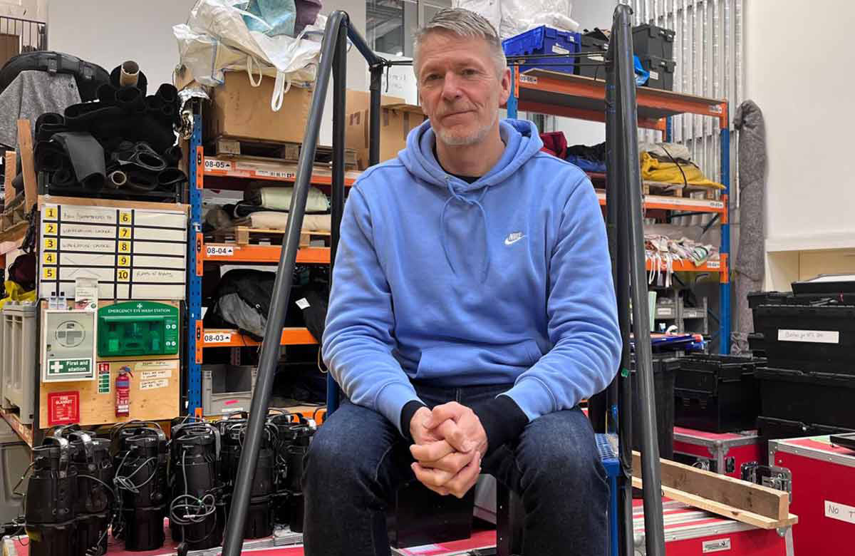 Gavin Johnston, National Theatre of Scotland technical director 