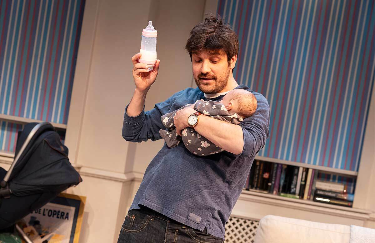 George Banks in Jack & Sarah at the Mill at Sonning. Photo: Pamela Raith
