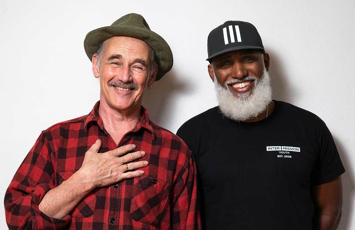 Mark Rylance and Darren Raymond