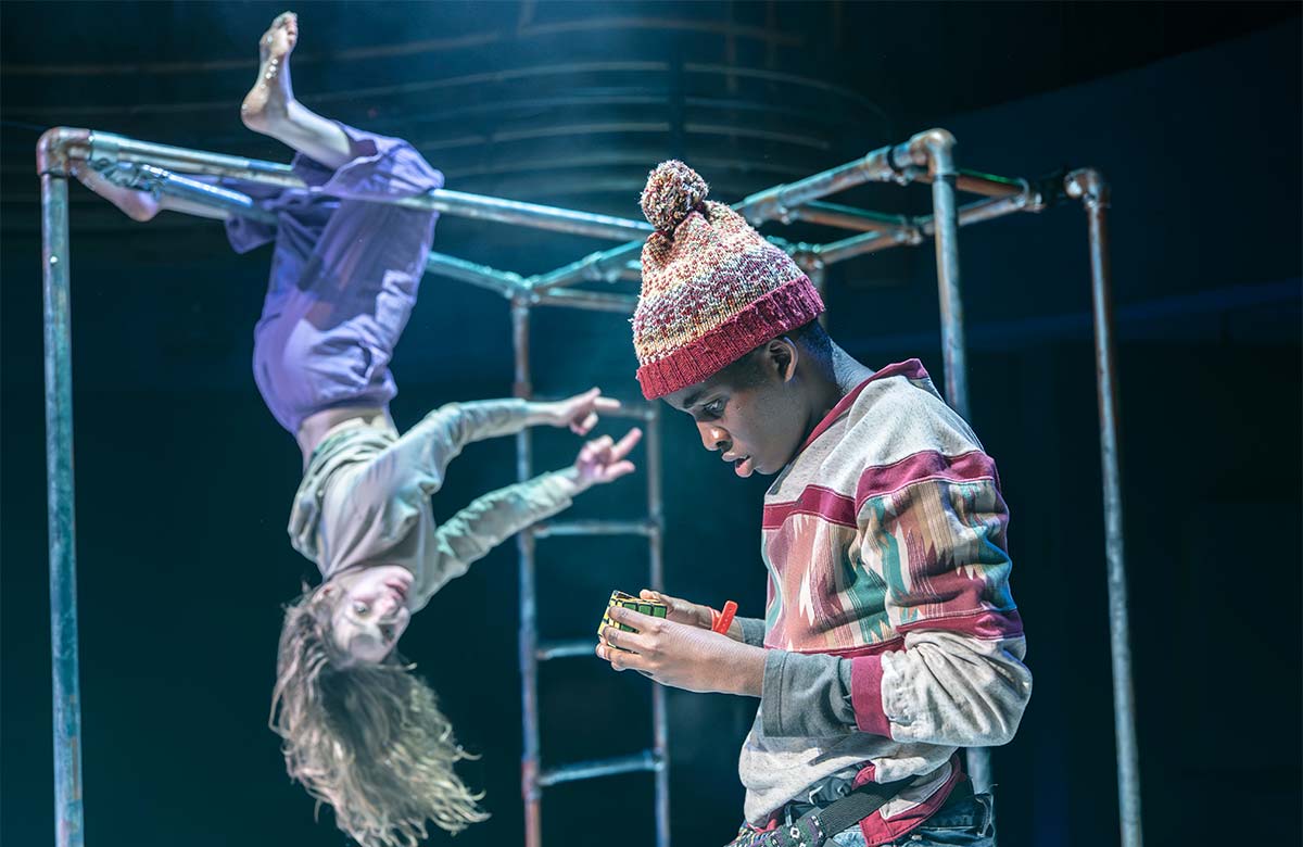 Let the Right One In at the Underbelly Boulevard Soho, London. Photo: Johan Persson