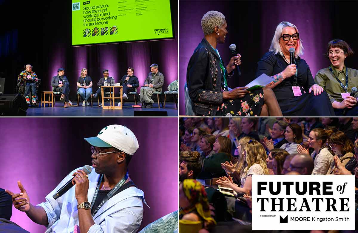 Panellists at The Stage's Future of Theatre conference 2026. Photo: David Monteith-Hodge