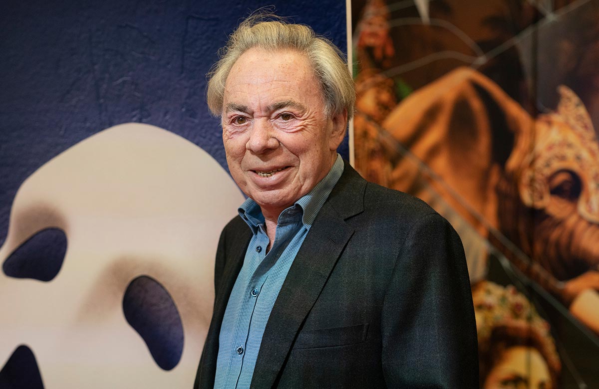 Andrew Lloyd Webber. Photo: Shutterstock