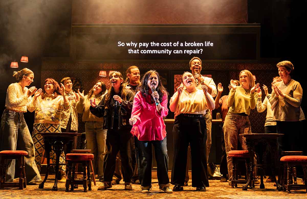 Our Public House at Leeds Playhouse. Photo: Pamela Raith