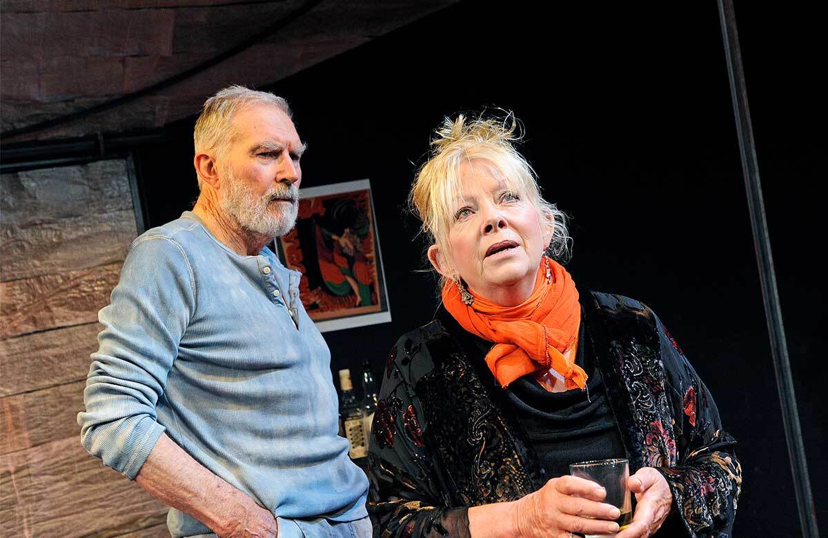David Burke and Anna Calder-Marshall in Danger:Memory! at Jermyn Street Theatre, London (2011). Photo: Tristram Kenton David Burke and Anna Calder-Marshall in Danger:Memory! at Jermyn Street Theatre, London (2011). Photo: Tristram Kenton