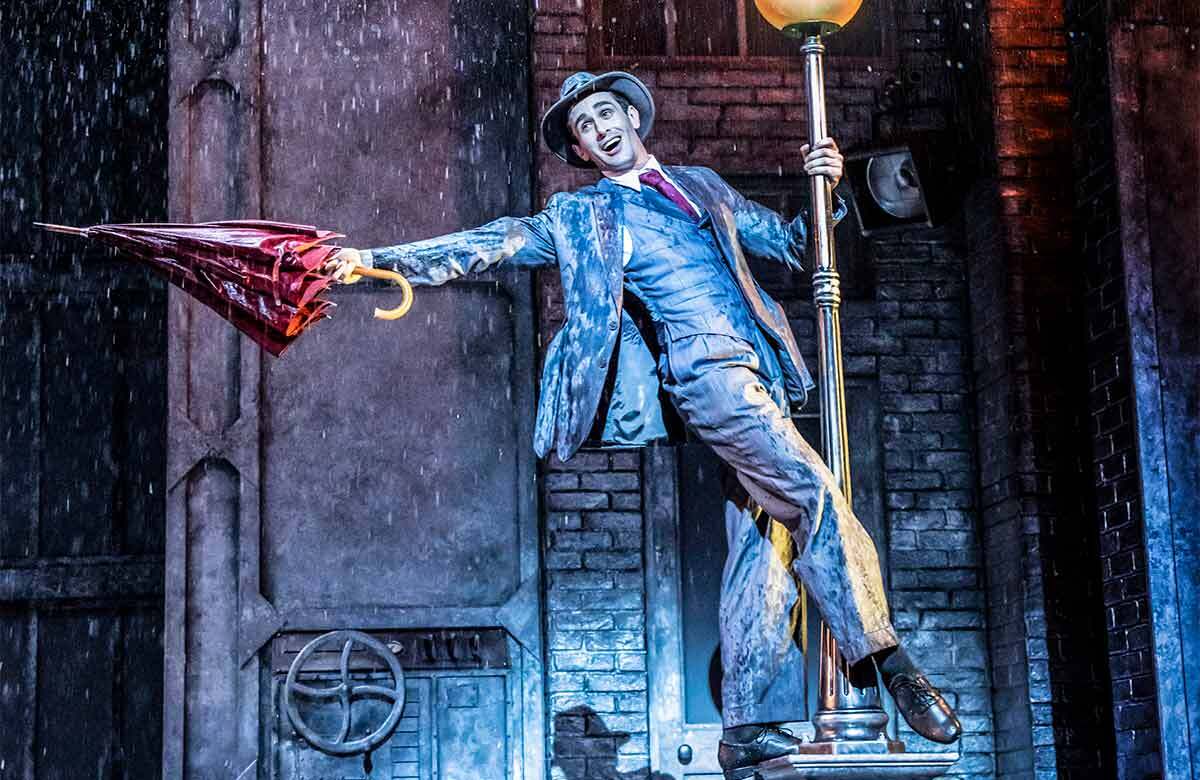 Jonathan Church's production of Singin' in the Rain previously toured the UK in 2022. Photo: Johan Persson