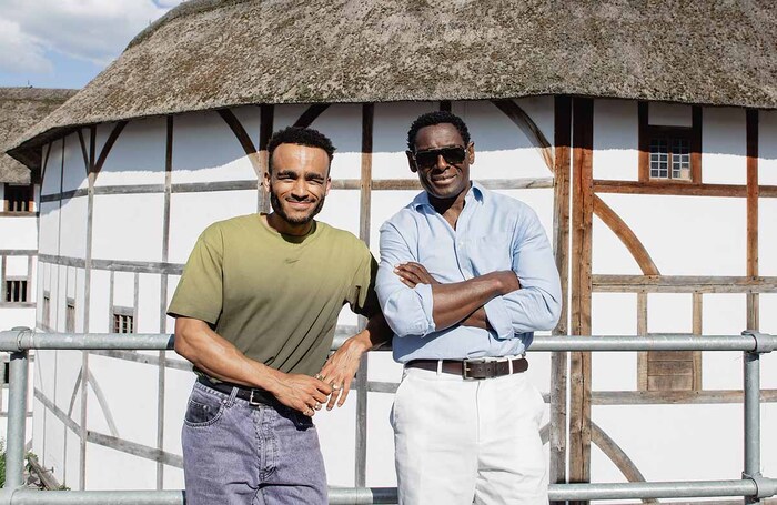 Munya Chawawa and David Harewood. Photo: Jeanie Jean