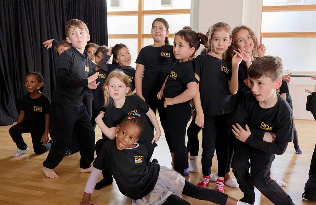 Pauline Quirke Academy dance students