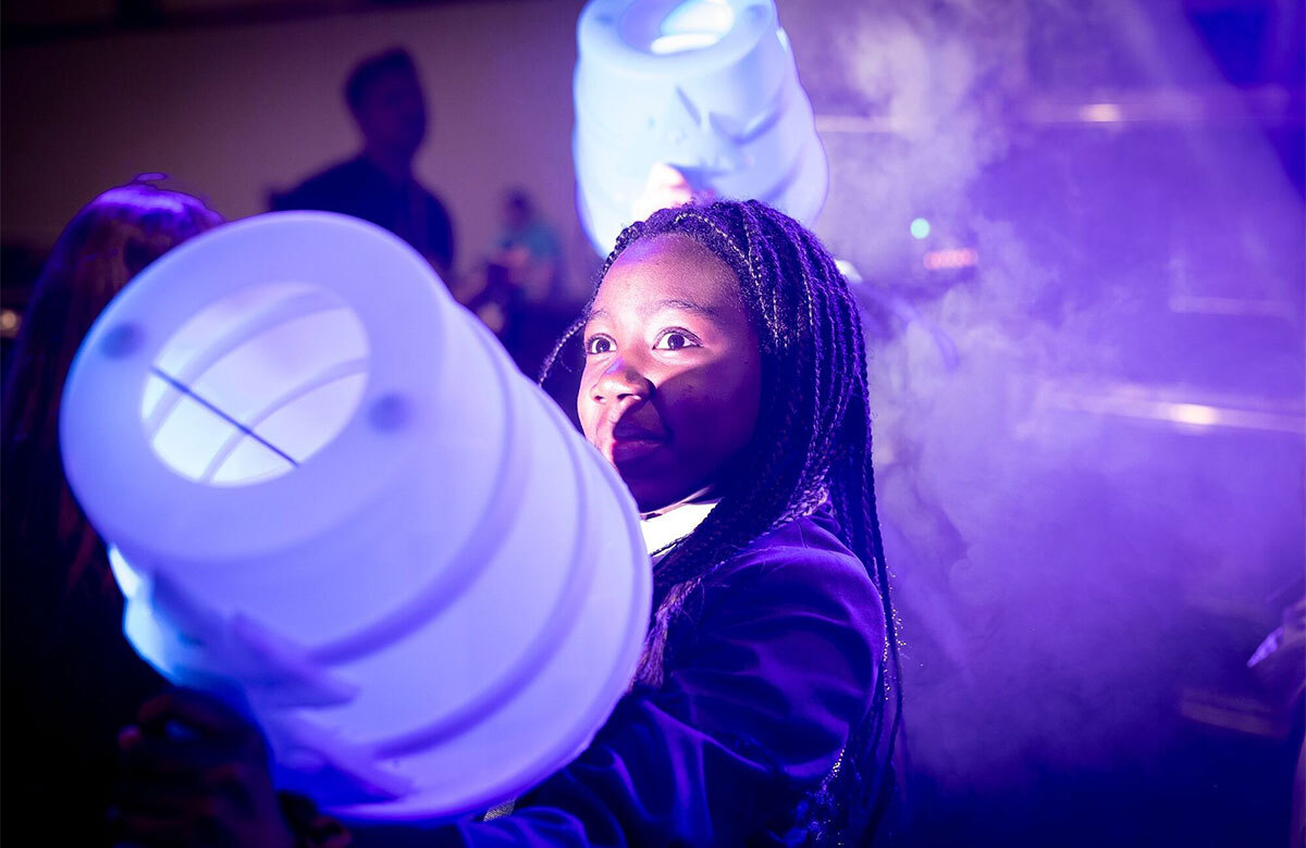 Engaging the next generation at the Big Bang Fair 2025. Photo: LW theatres