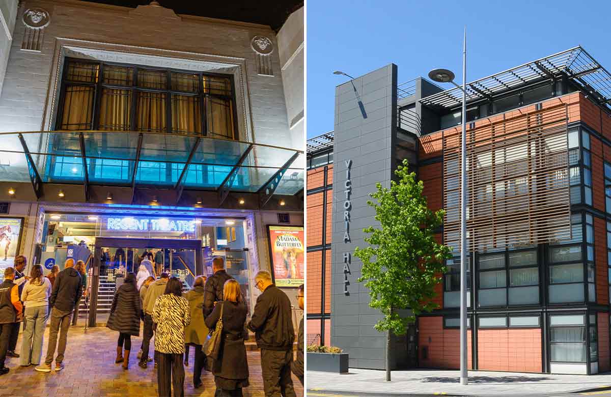 The Regent Theatre and Victoria Hall in Stoke-on-Trent
