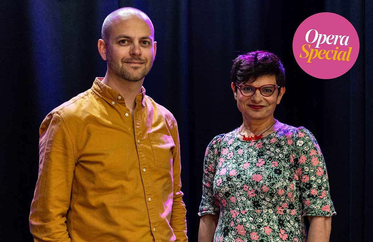 Bob Willard Watts and Thangam Debbonaire UK Opera Association. Photo: John Knight 3