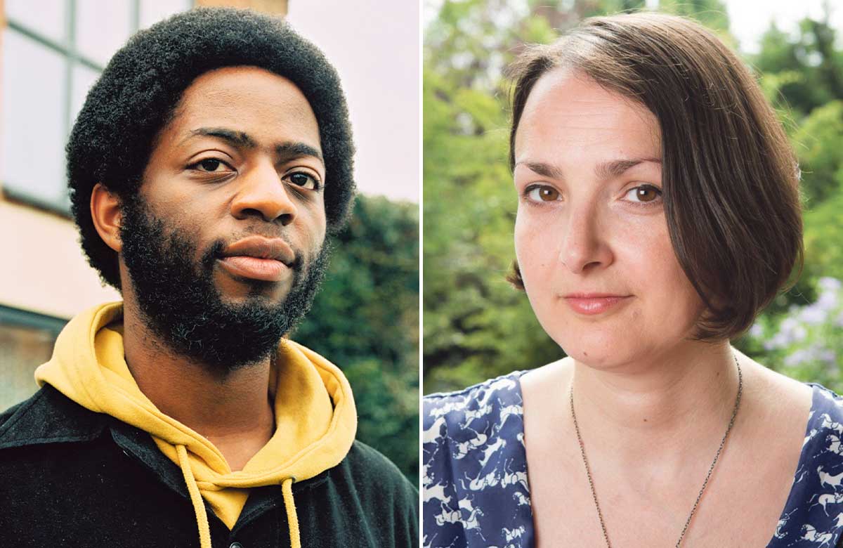 Dipo Baruwa-Etti and Hannah Khalil are among the first cohort of writers commissioned by ETT. Photo: Richard Saker (Khalil)