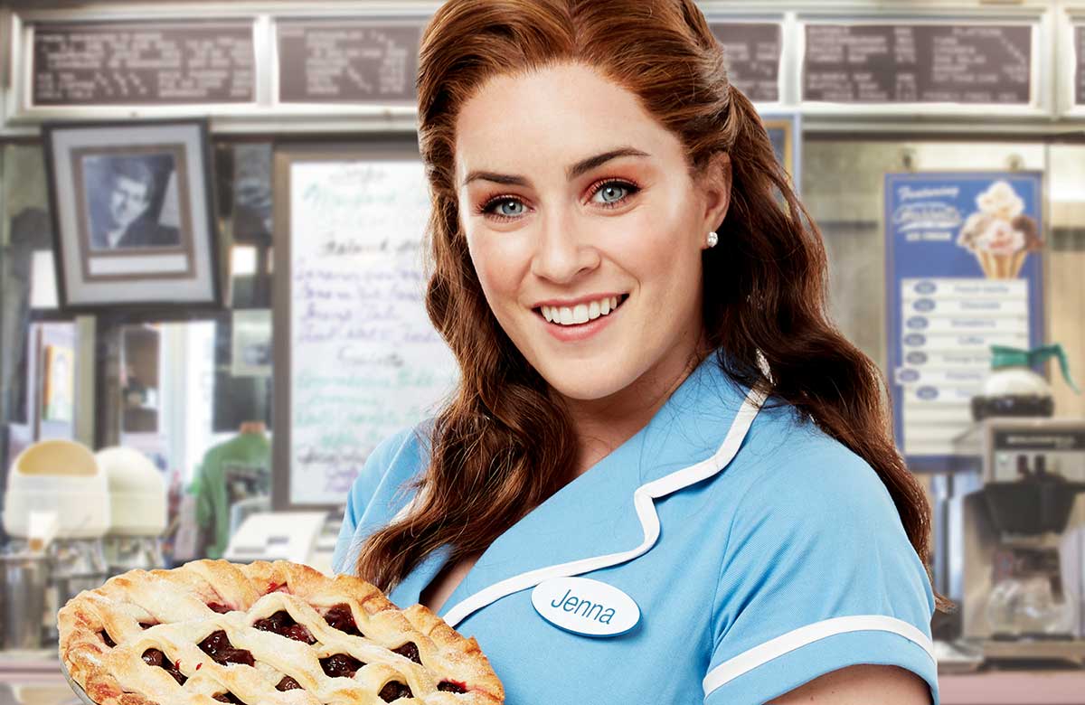 Lucie Jones in Waitress. Photo: Simon Turtle