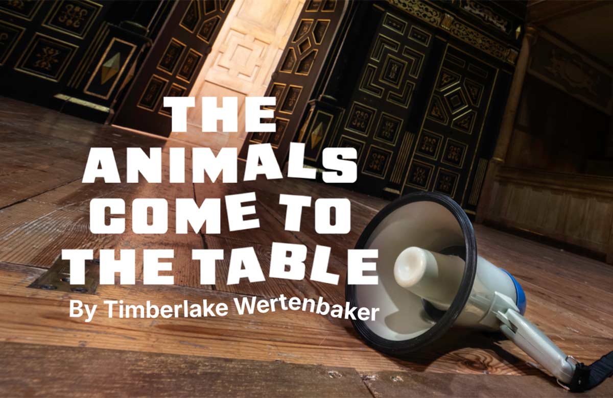 The Animals Come to the Table