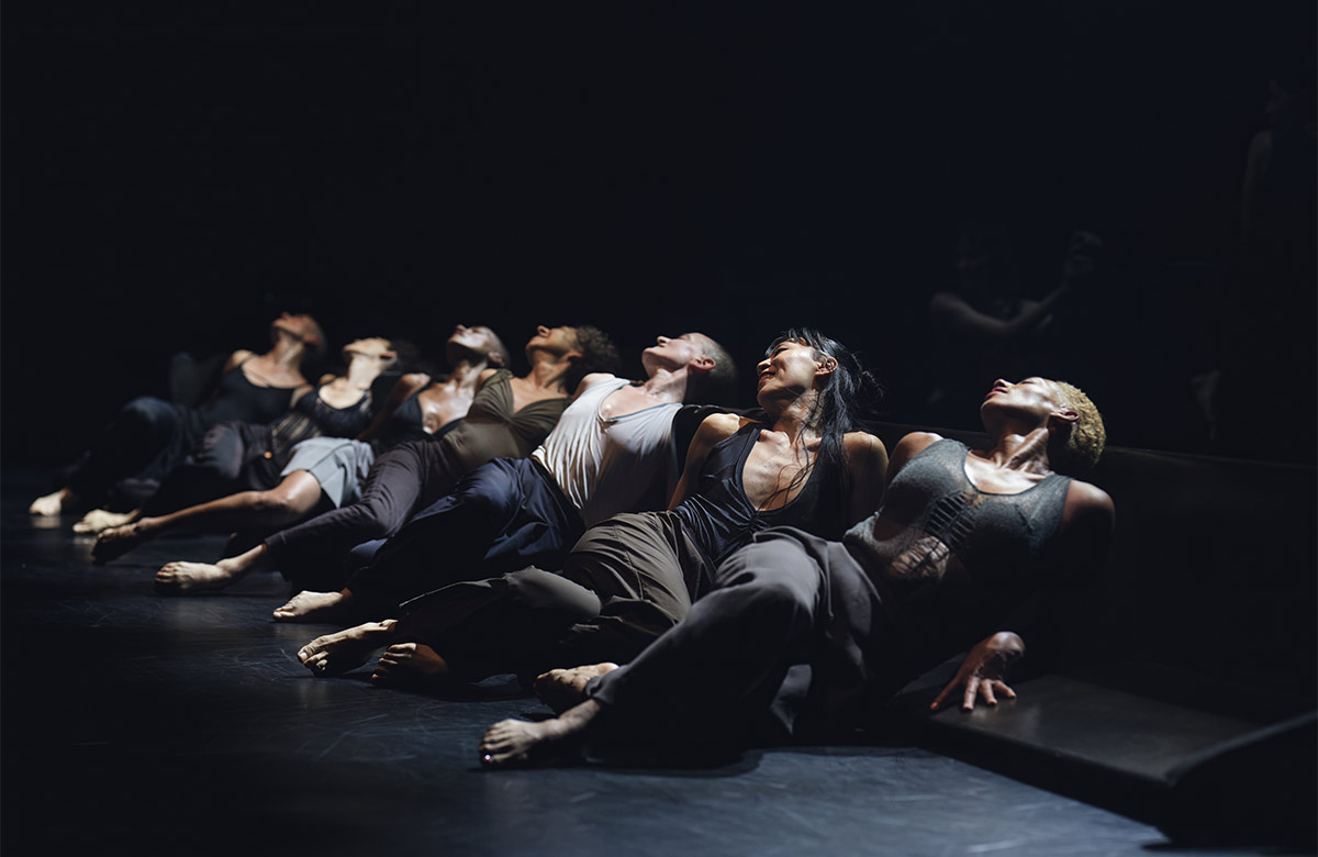 The company of The Surge: An Ode to Sin&eacute;ad O&rsquo;Connor at Aviva Studios, Manchester. Photo: Tom Visser