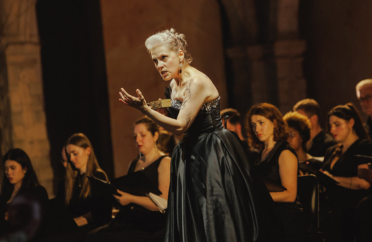 Anne Sophie Duprels in Turandot at Opera Holland Park, London. Photo: Pablo Strong Anne Sophie Duprels in Turandot at Opera Holland Park, London. Photo: Pablo Strong