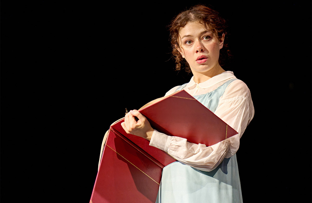 Isis Hainsworth in Arcadia at the Duke of York&rsquo;s Theatre, London. Photo: Manuel Harlan