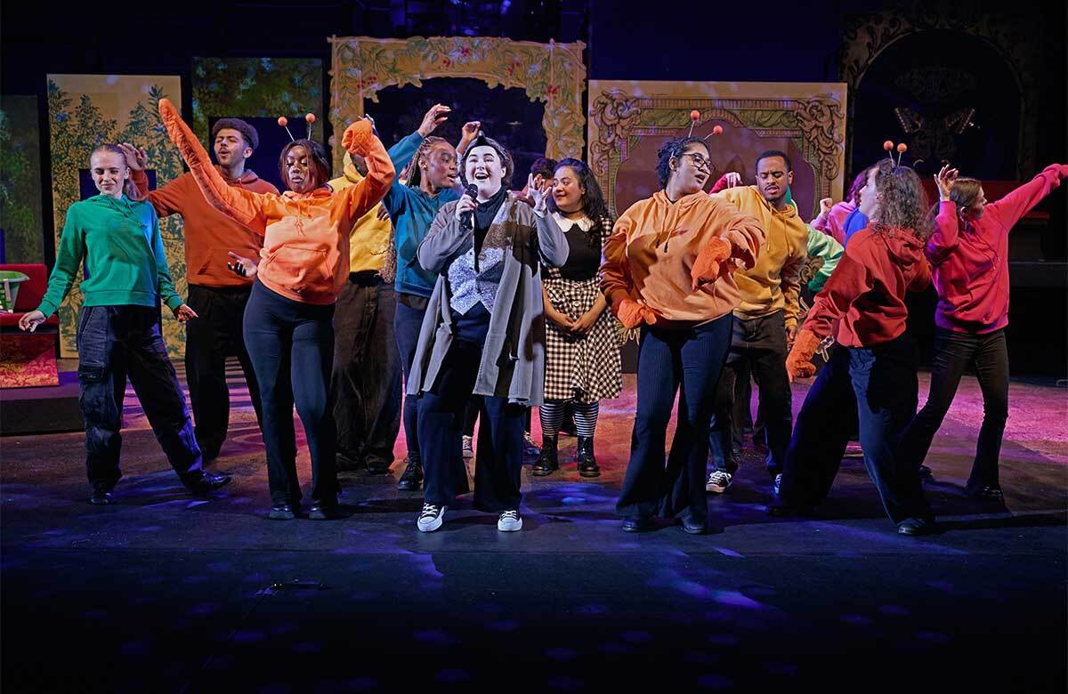 The Company – Birmingham Rep's youth theatre affiliate – perform Alice. Photo: Geraint Lewis The Company – Birmingham Rep's youth theatre affiliate – perform Alice. Photo: Geraint Lewis