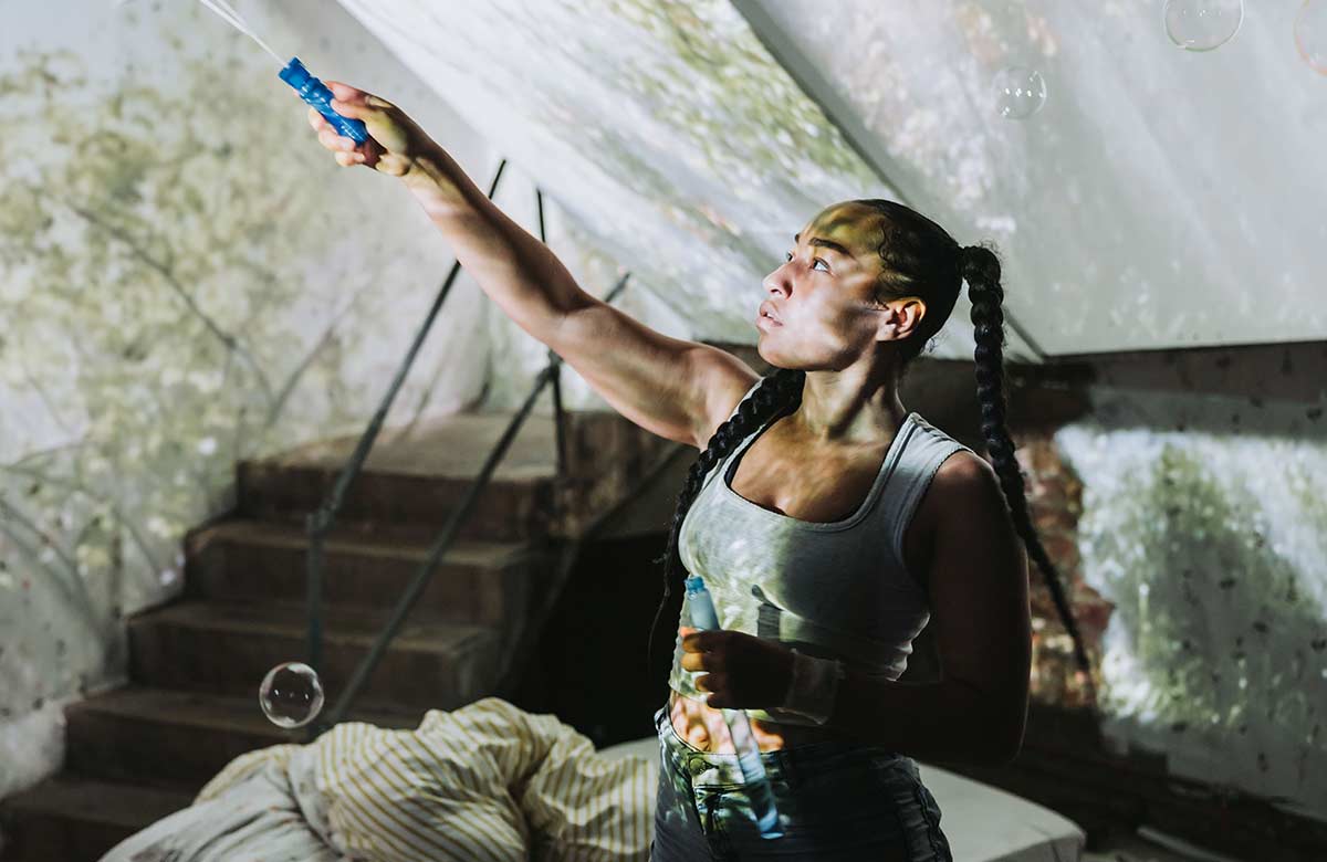 Anais Lone in A DoL House at the Big House, London. Photo: Dylan Nolte Anais Lone in A DoL House at the Big House, London. Photo: Dylan Nolte