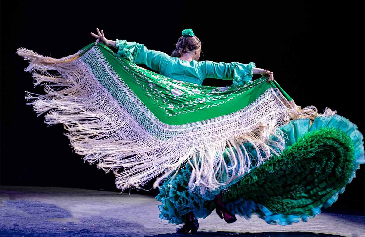 Gala Flamenca: Eva Yerbabuena, Manuel Li&ntilde;&aacute;n, El Farru and Juan Tom&aacute;s de la Mol&iacute;a at Sadler&rsquo;s Wells, London. Photo: Damiano Mongelli