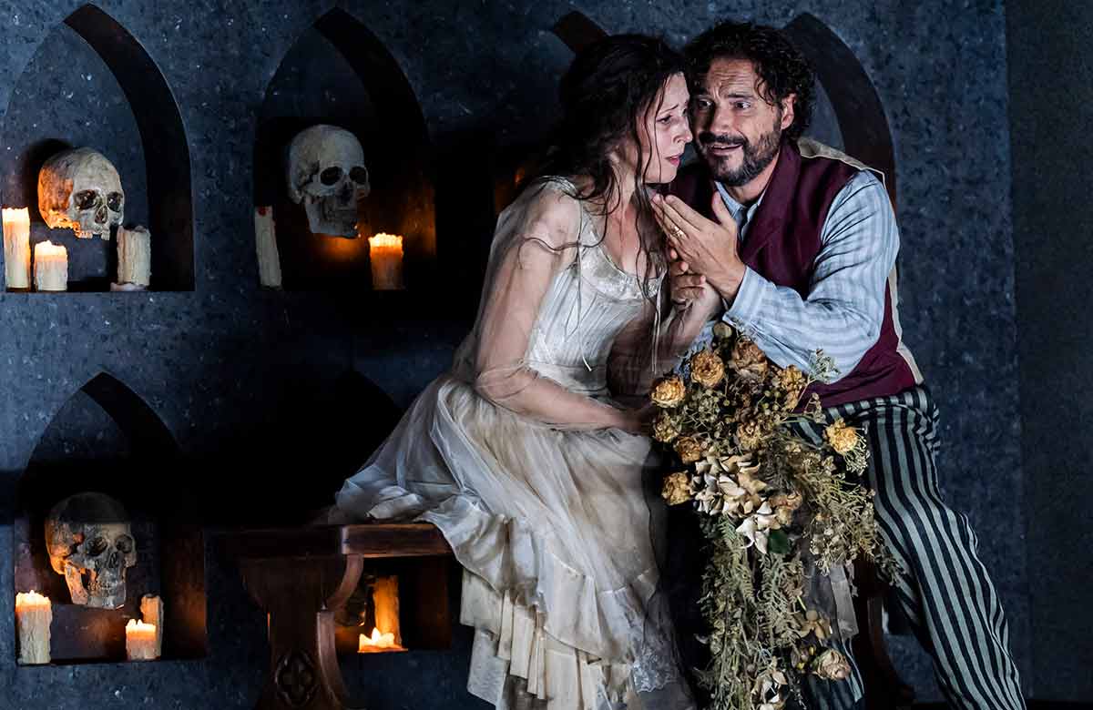  Lisette Oropesa and Francesco Demuro in I Puritani at the Royal Opera House, London. Photo: Tristram Kenton