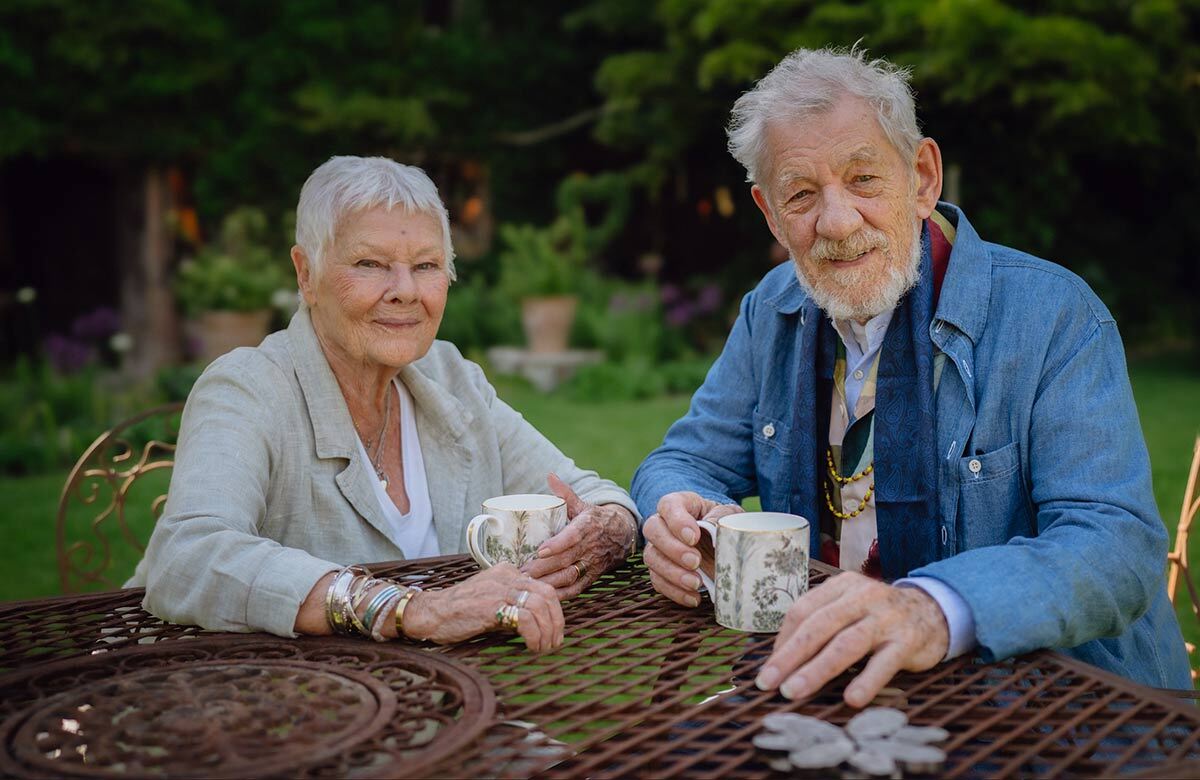 Tea with Judi Dench, with Judi Dench and Ian McKellen. Photo: Mindhouse