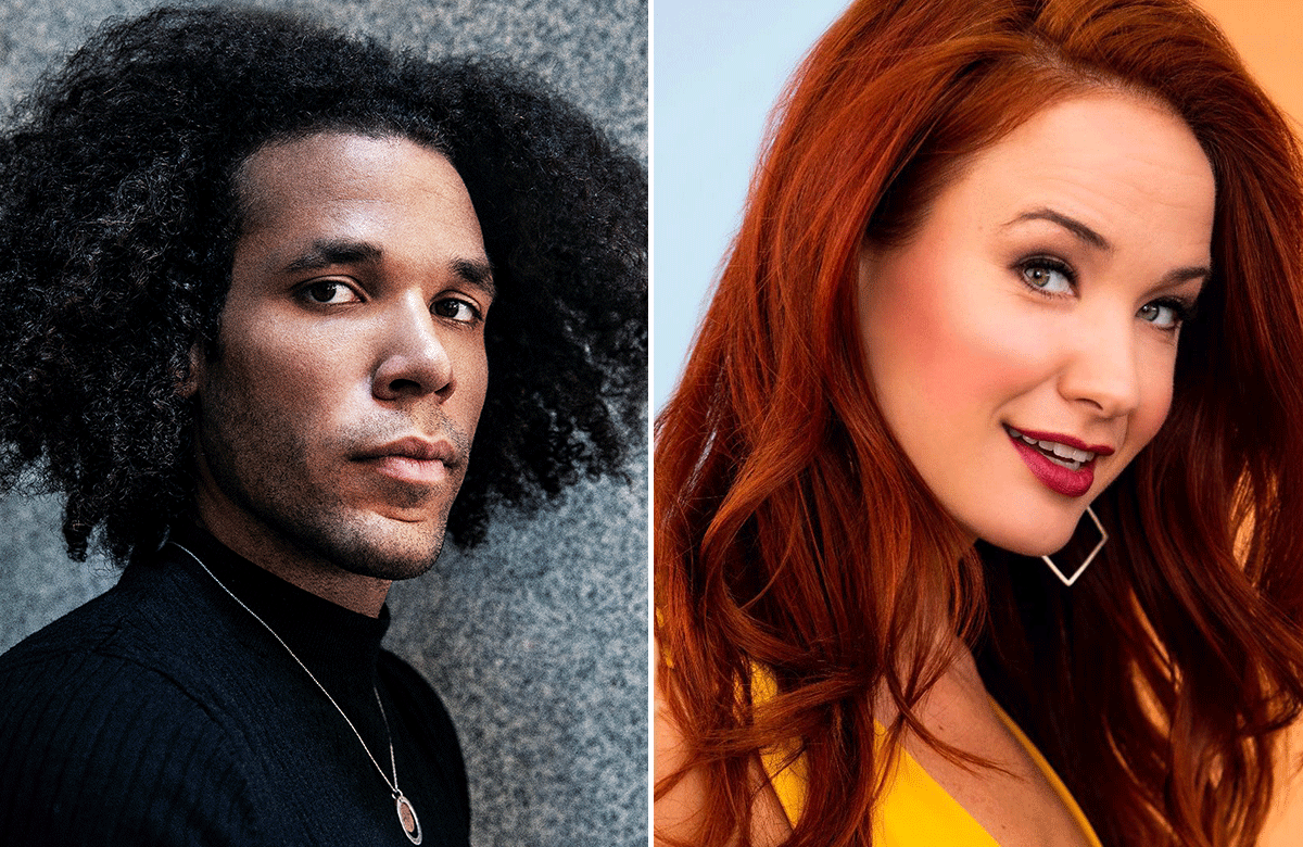 Jordan Donica and Sierra Boggess