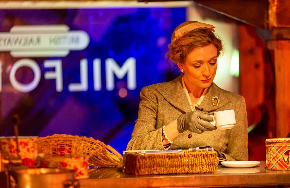 Rachel Pickup in Still Life, which will be running at Theatre Royal Drury Lane&rsquo;s Grand Saloon Bar. Photo: Andreas Lambis
