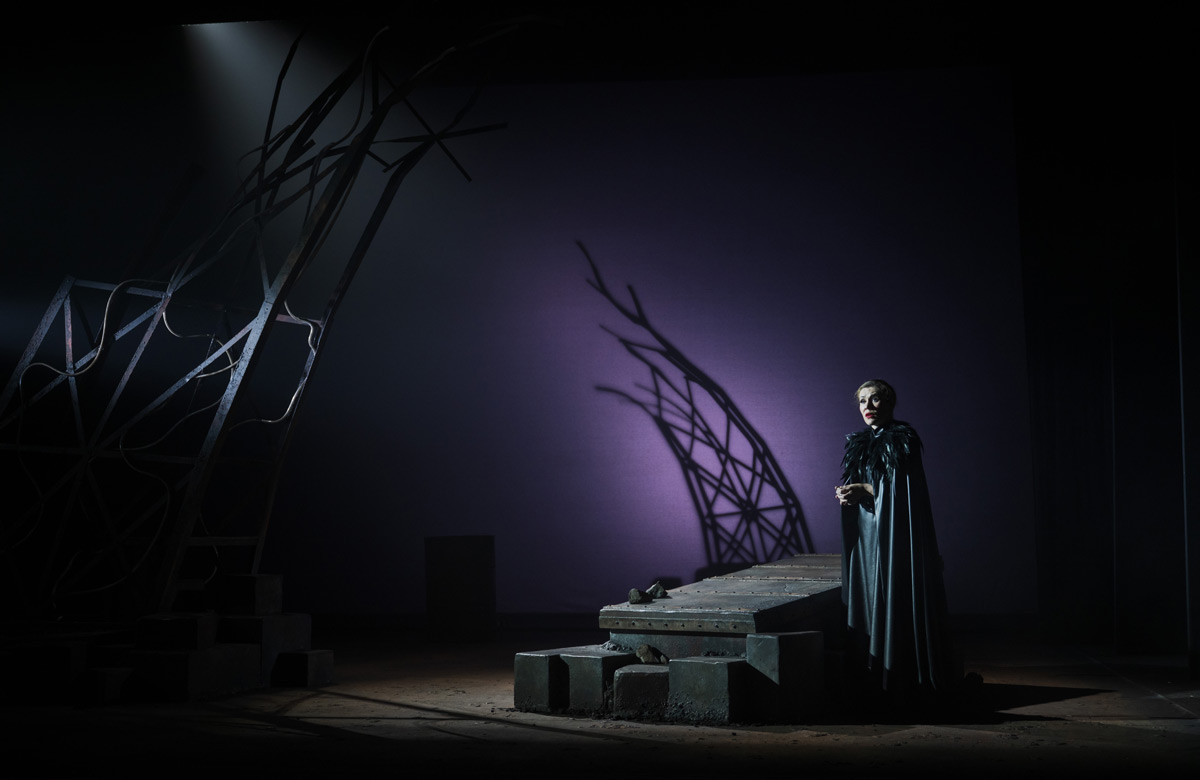Viktoriia Balan in Macbeth at Longborough Festival Opera, Moreton-in-Marsh, Gloucestershire. Photo: Matthew Williams Ellis