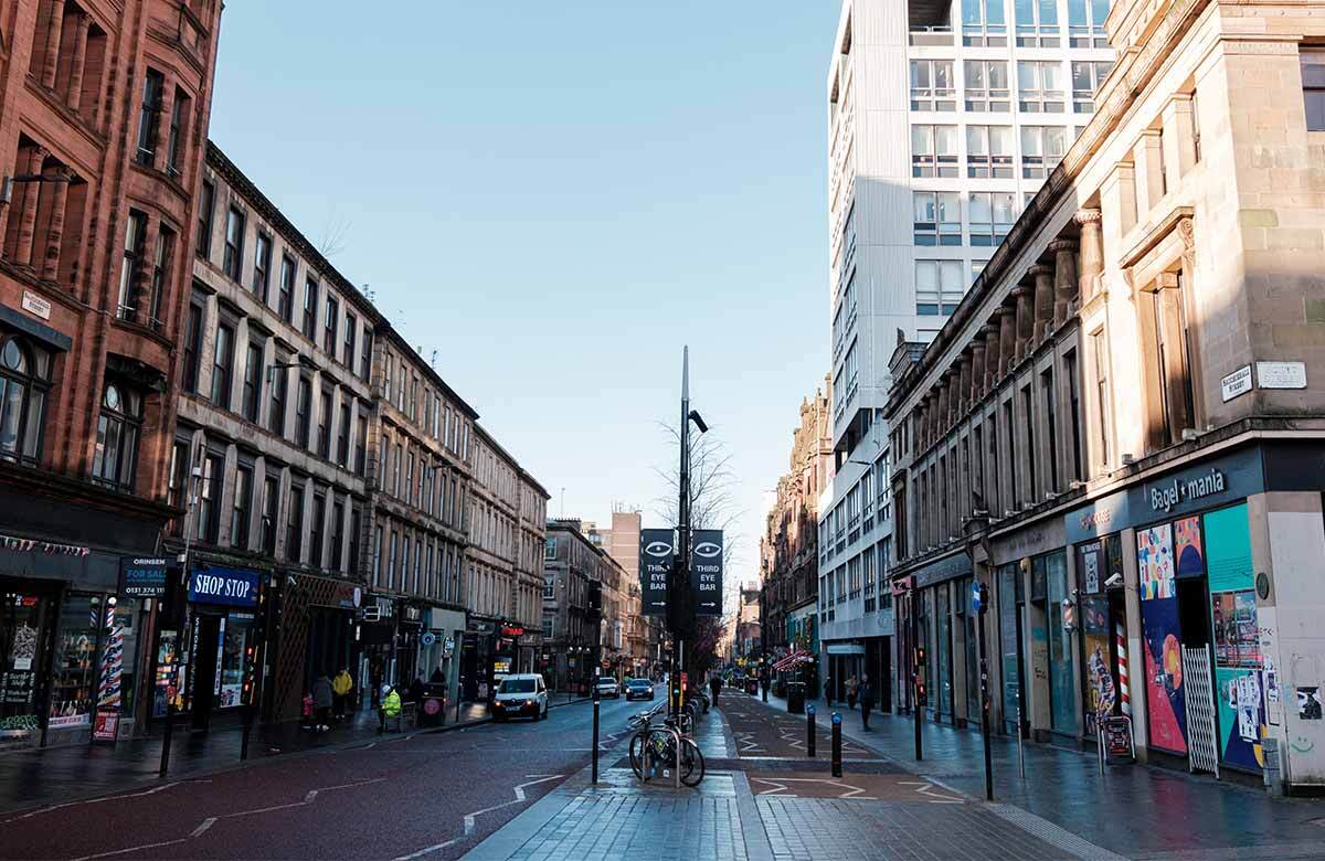 Sauchiehall Street, Glasgow. Photo: Shutterstock