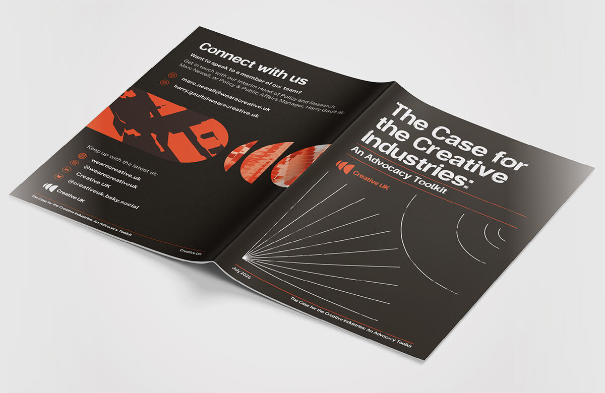 Creative UK's advocacy toolkit The Case for the Creative Industries