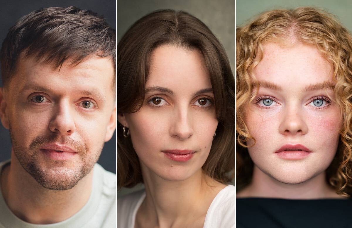 Spotlight Prize winners Daniel Francis-Carter, Sophie Lagden and Molly McLoughlin. Photos: Tom Trevatt/CMR Photography/Yellowbelly Photo