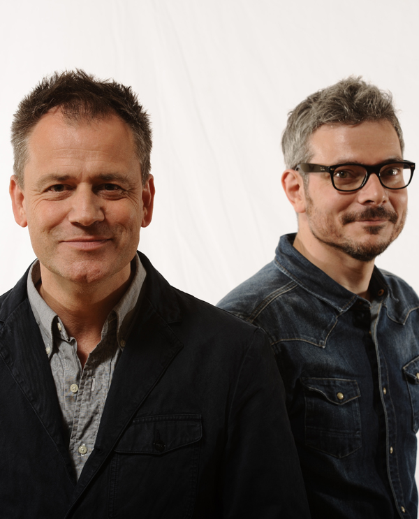 Michael Grandage and James Bierman. Photo: Hugo Glendinning