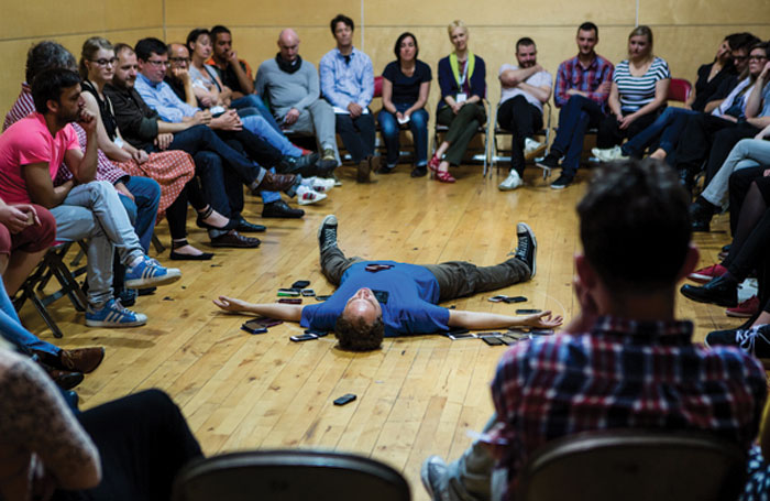 Chris Thorpe performing I Wish I Was Lonely