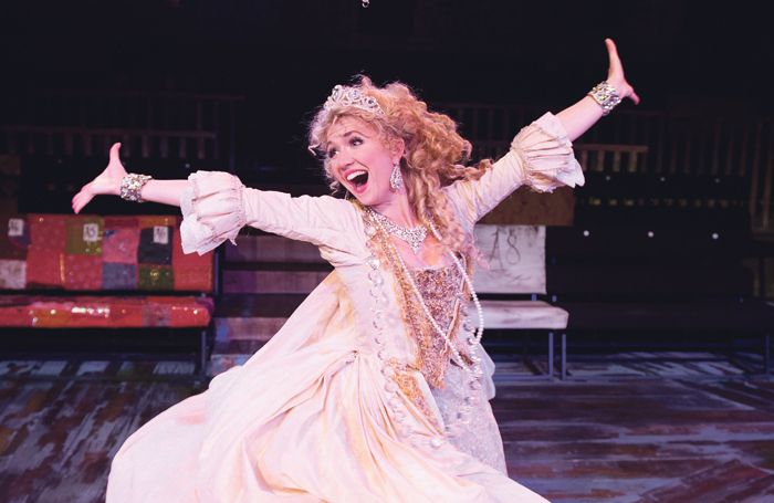 Strallen in Candide at the Menier Chocolate Factory, London, in 2013. Photo: Tristram Kenton