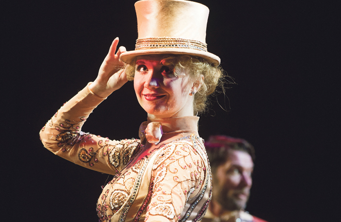 Strallen in A Chorus Line at the London Palladium in 2013