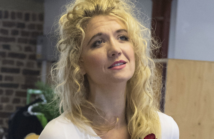 Scarlett Strallen in rehearsals for She Loves Me. Photo: Alastair Muir