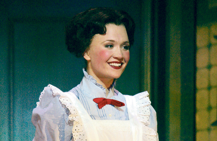 Scarlett Strallen in Mary Poppins at the Prince Edward Theatre, London, in 2005. Photo: Michael Le Poer Trench/disney/cml